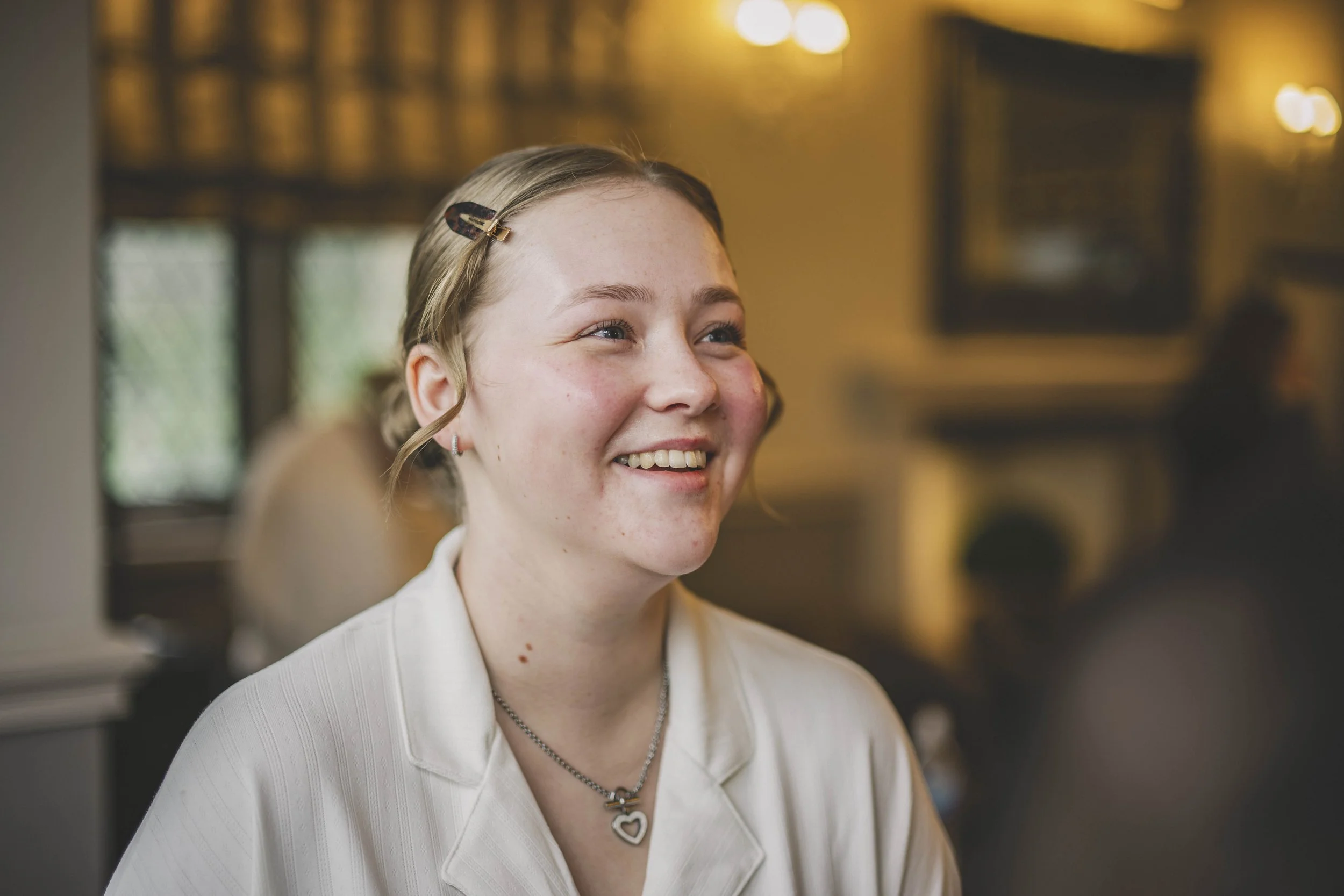 Documentary wedding photographer at Weston hall Stafford Staffordshire, candid couple moment in grade ii listed manor

Weston Hall's Grade II listed Staffordshire manor house brings centuries of character to every wedding day. Documentary photography