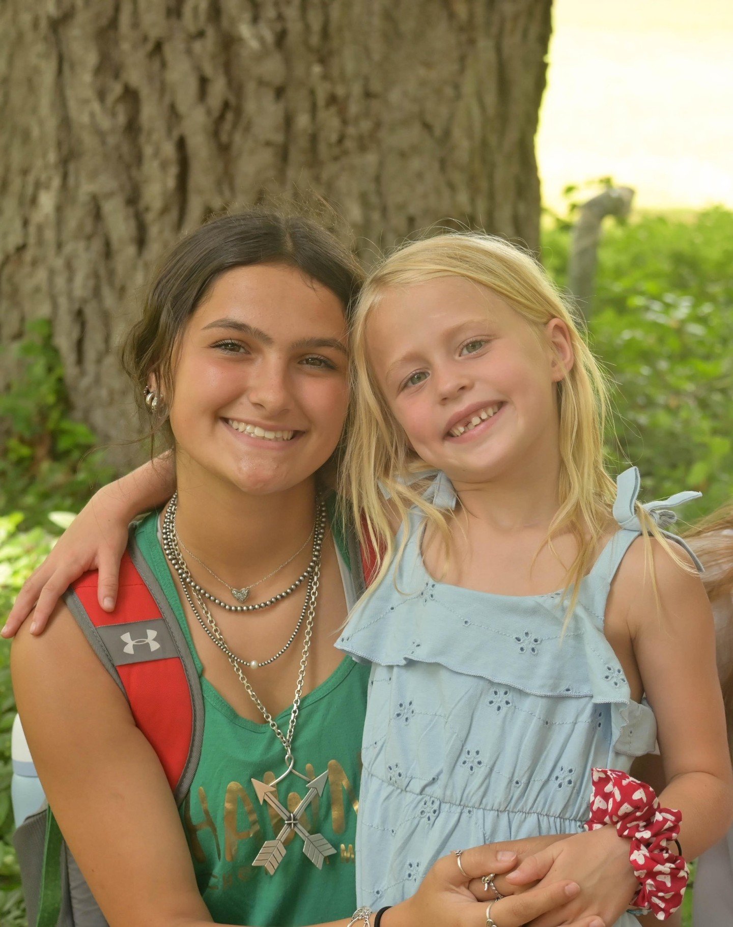 One of the most special parts of camp is the connection between Big and Little Sisters.

From the very beginning, older campers take younger ones under their wing &mdash; offering encouragement, guidance, and a steady presence throughout the summer.
