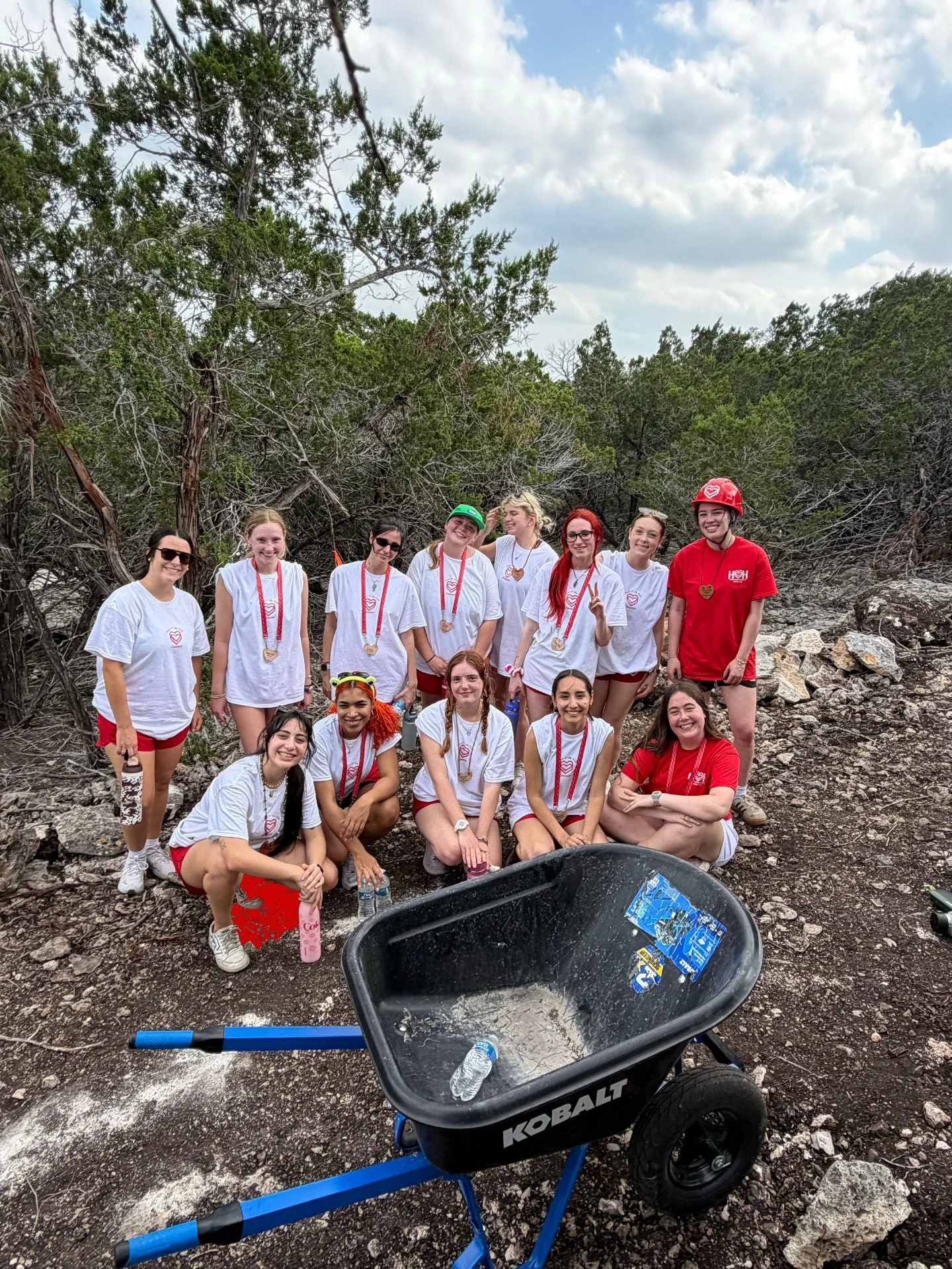 This summer is being built with a whole lot of heart.

From cabins to trails to all the little details in between, so many people are showing up to help bring camp back to life.

Watching this next generation help shape The Heart has been really spec