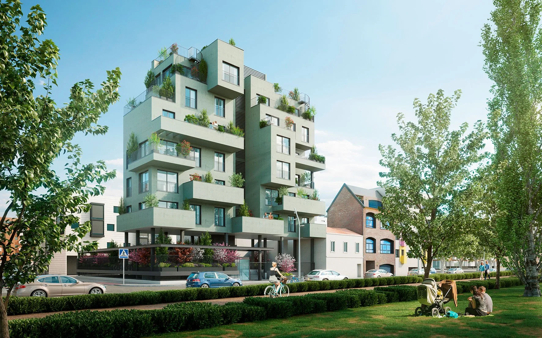 Madrid Río  ·  Calle Ricardo Damas