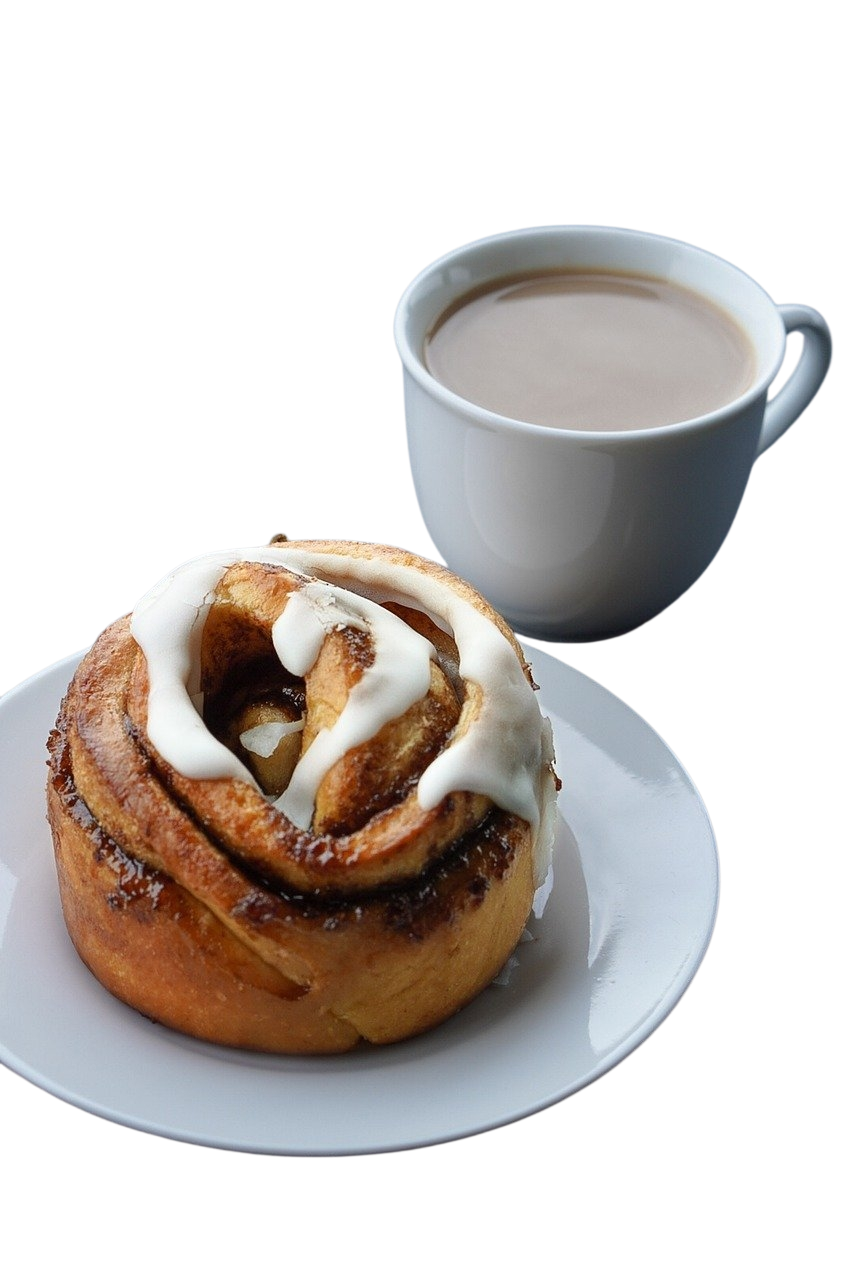 COFFEE & CINNAMON ROLL