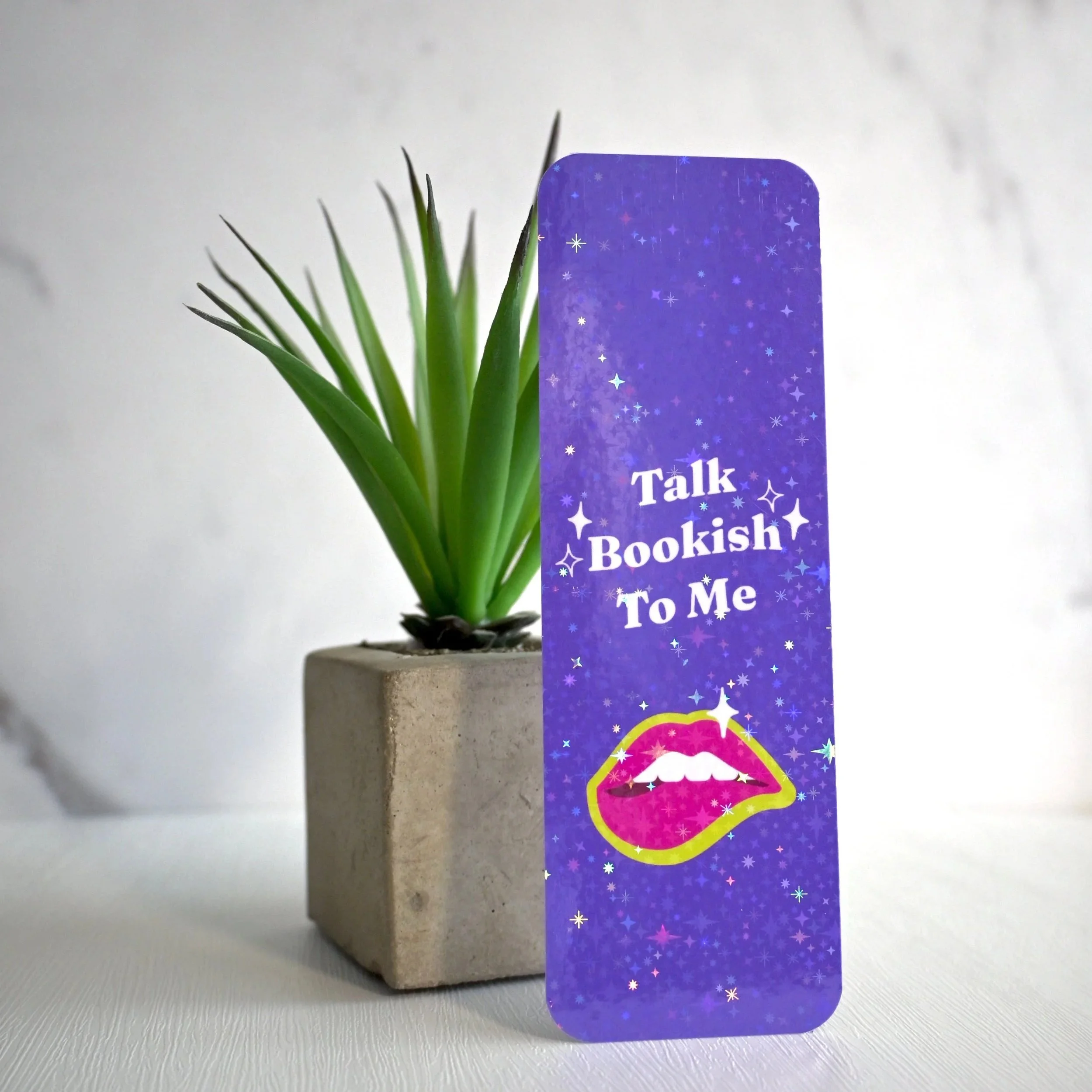 Talk Bookish To Me Bookmark