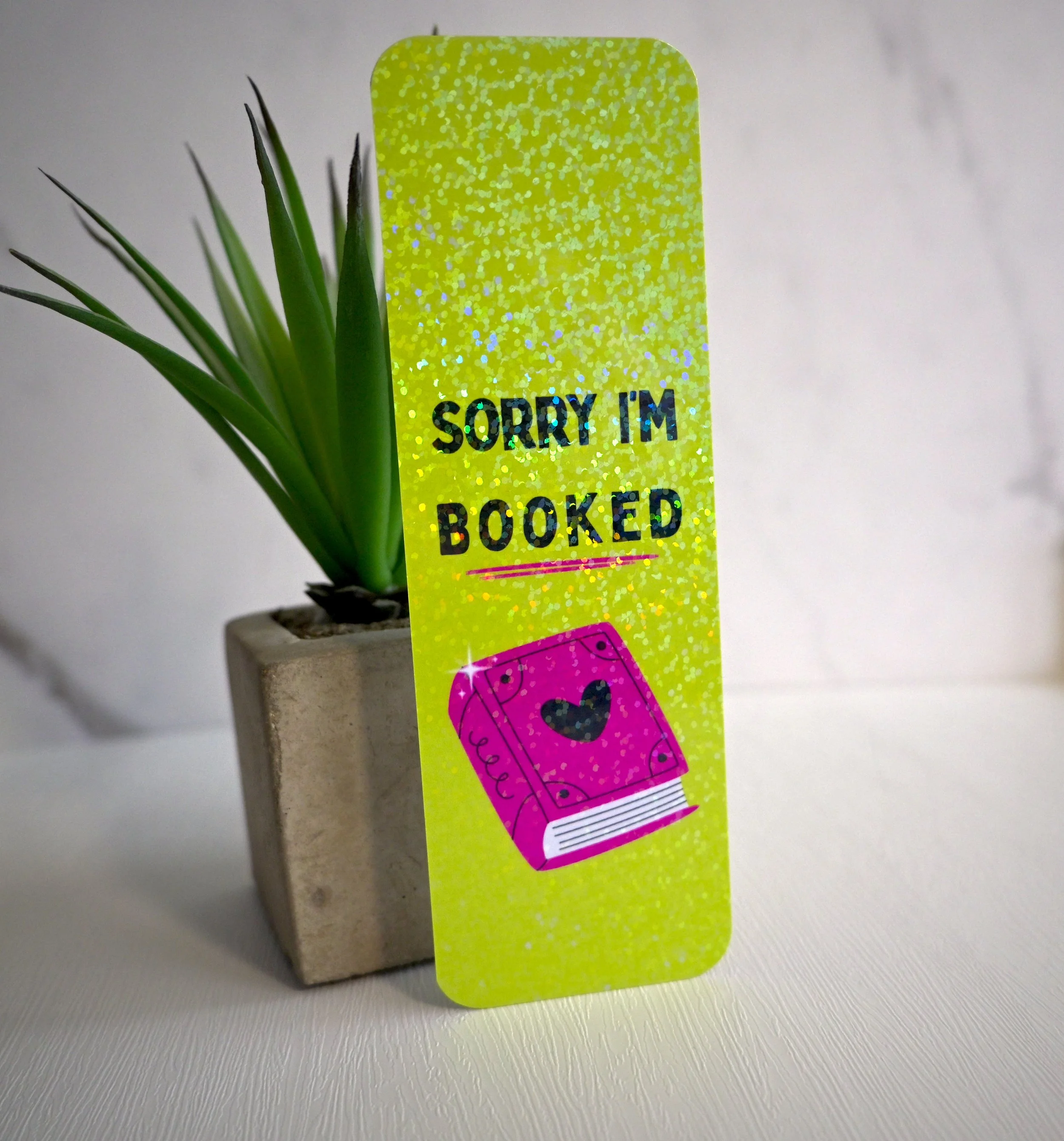 Sorry I’m Booked Bookmark