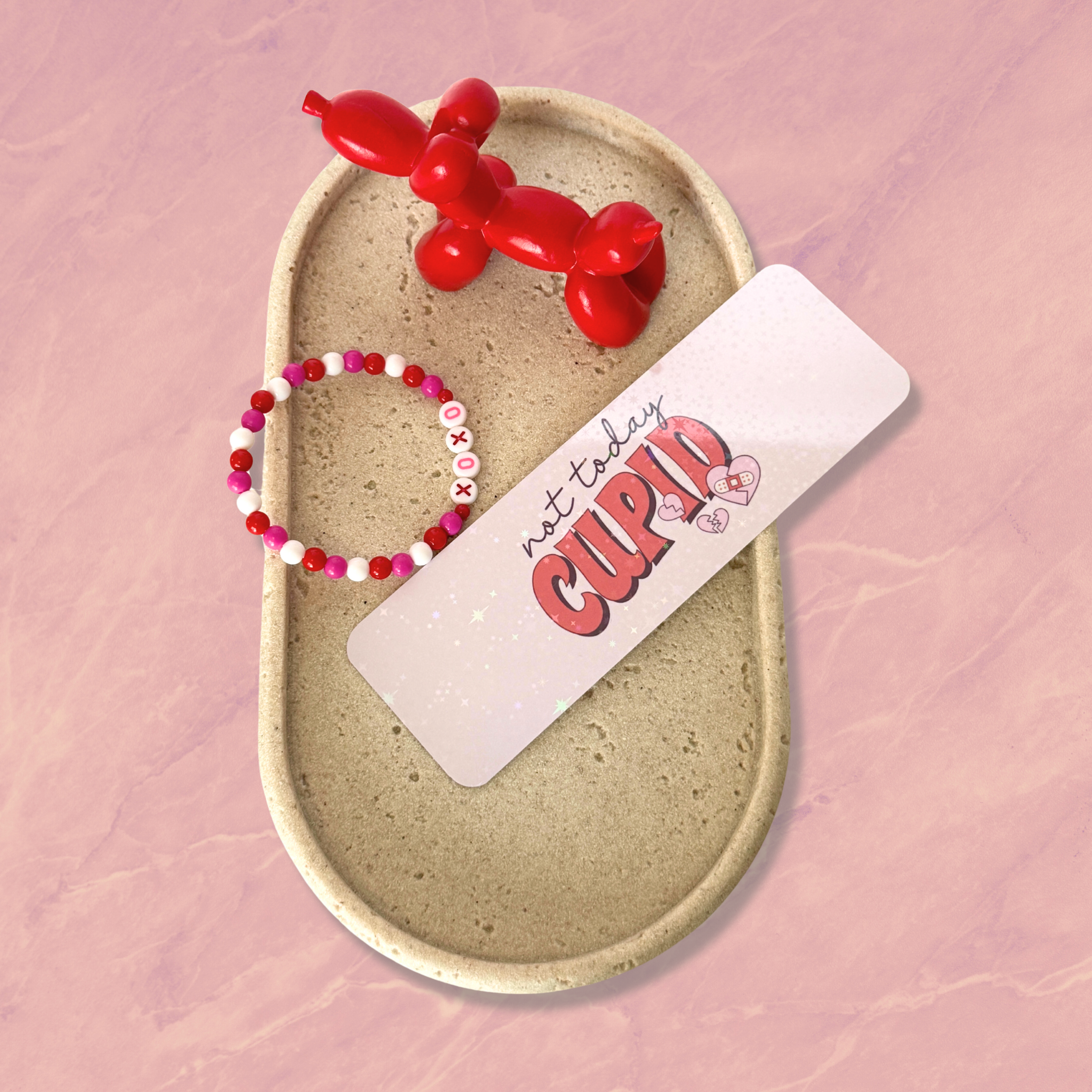 Not Today Cupid Bookmark