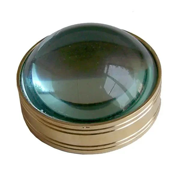 Polished Brass Desk Magnifier