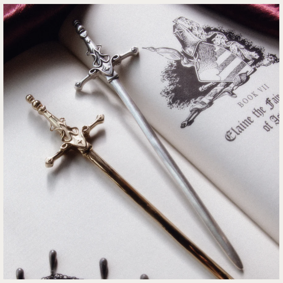 Thee Sword  Knightvale Hair Pin