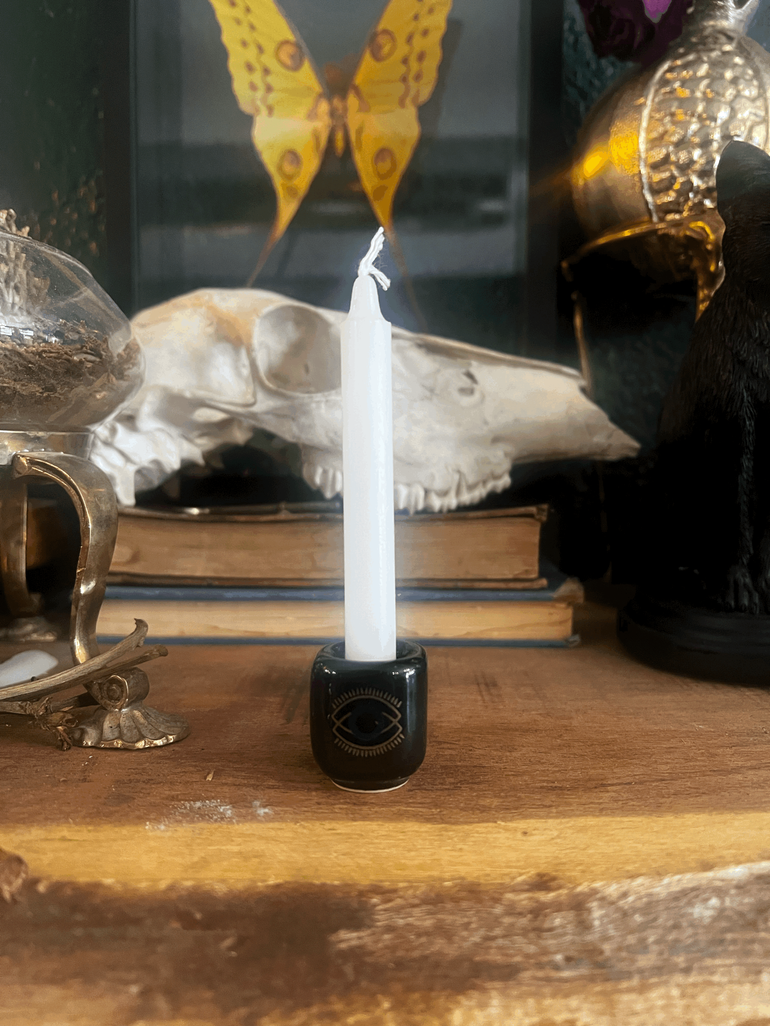 Chime Candle Holder Evil Eye