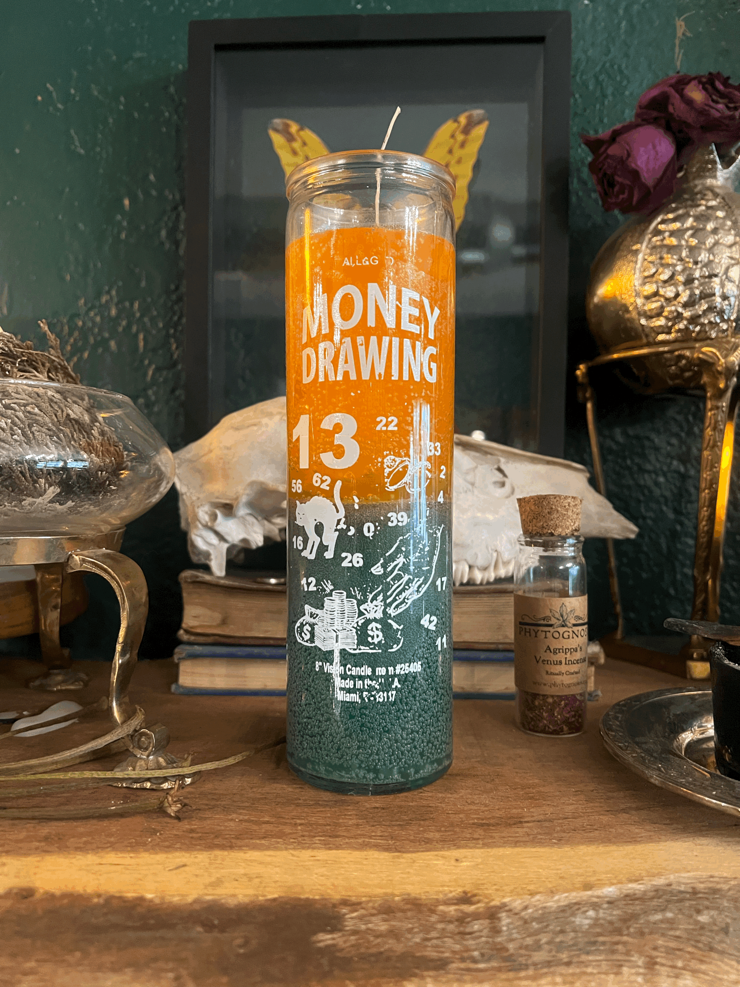 Money Drawing 7-Day Candle