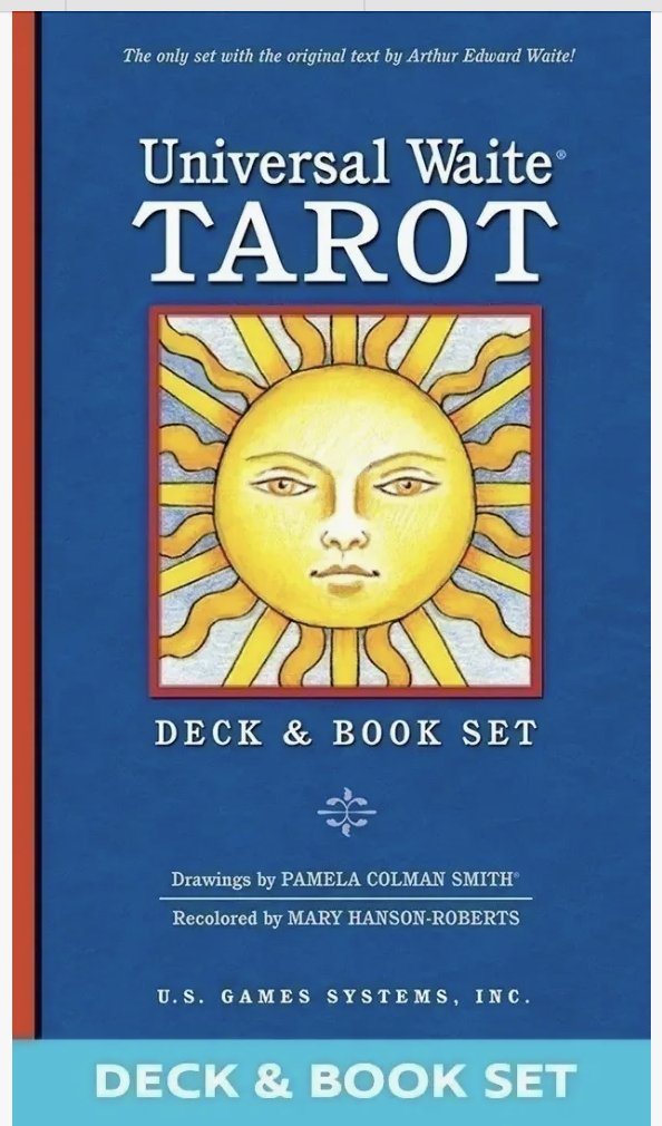 Universal Waite Tarot Deck & Book Set