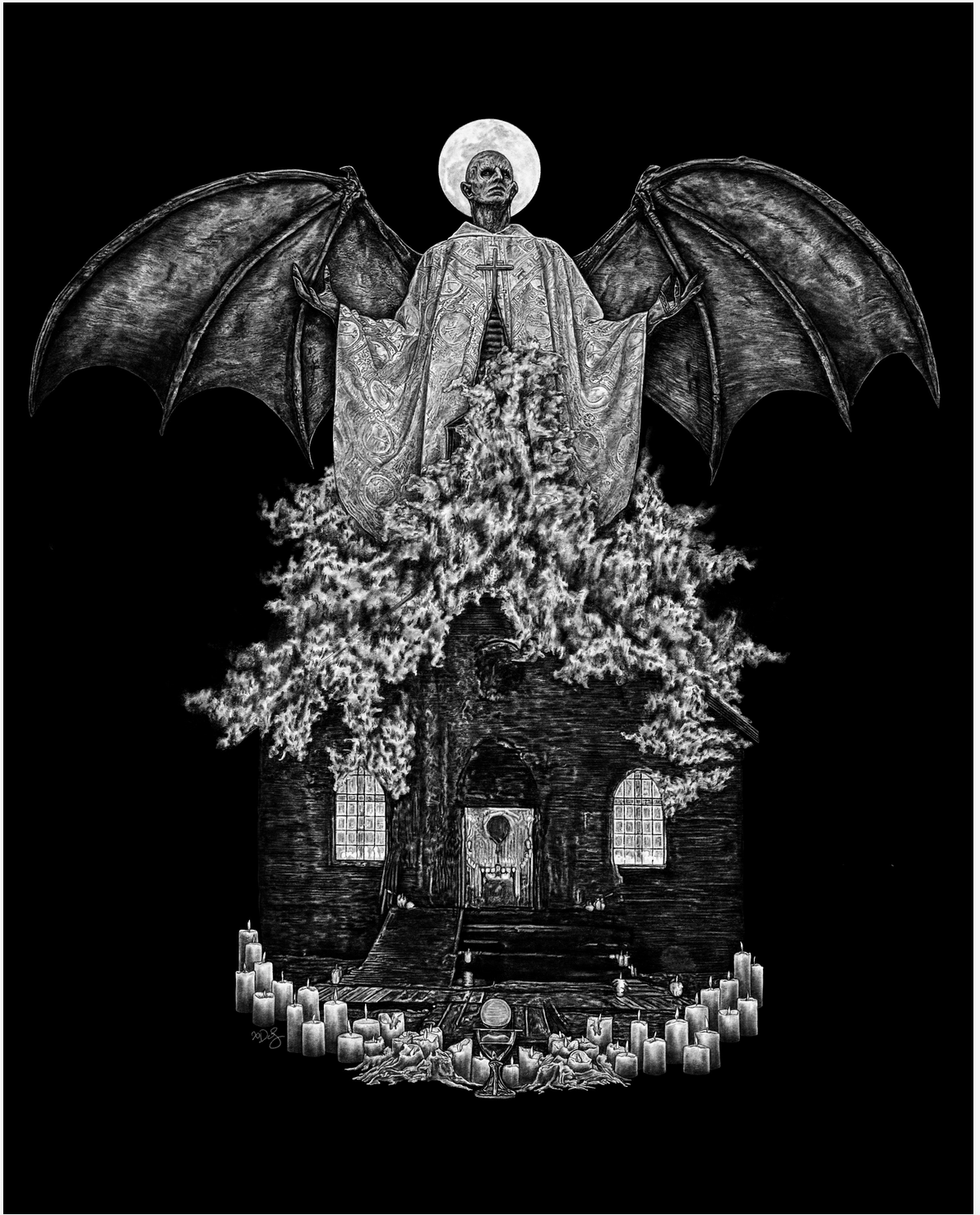 Midnight Mass Art Print