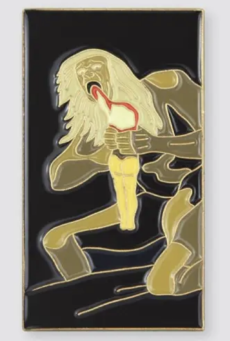 Saturn Devouring His Son • Enamel Pin