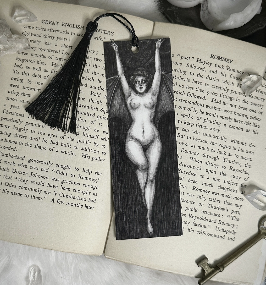 La Femme Chauve-Souris Bookmark