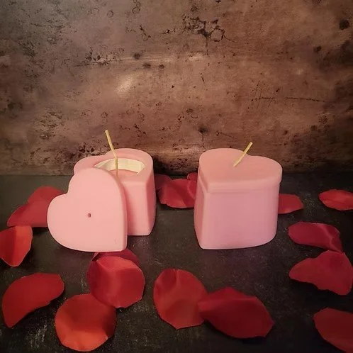 Loadable Heart Box Figure Candle