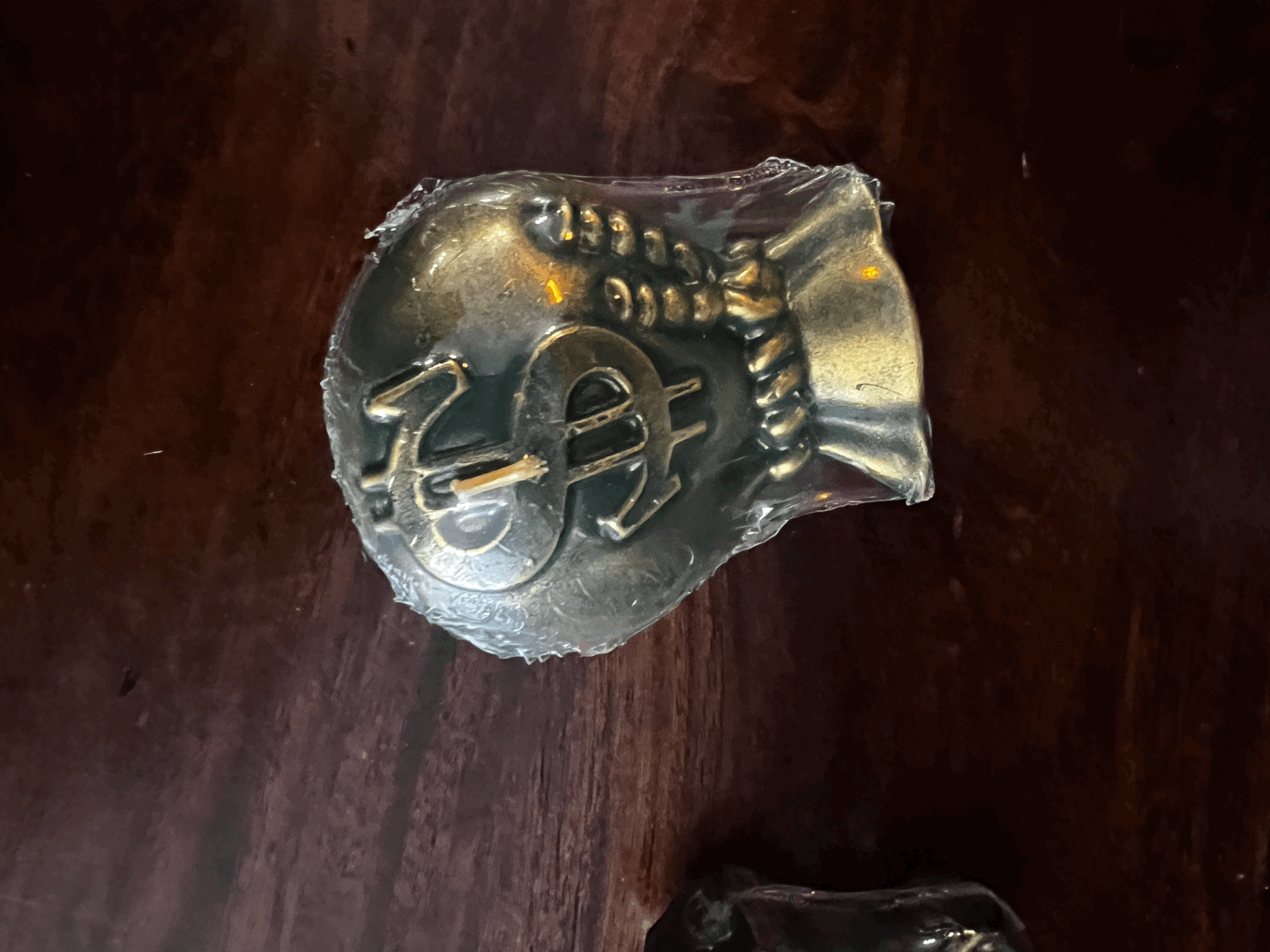 Dollar Sign Figural  Candle