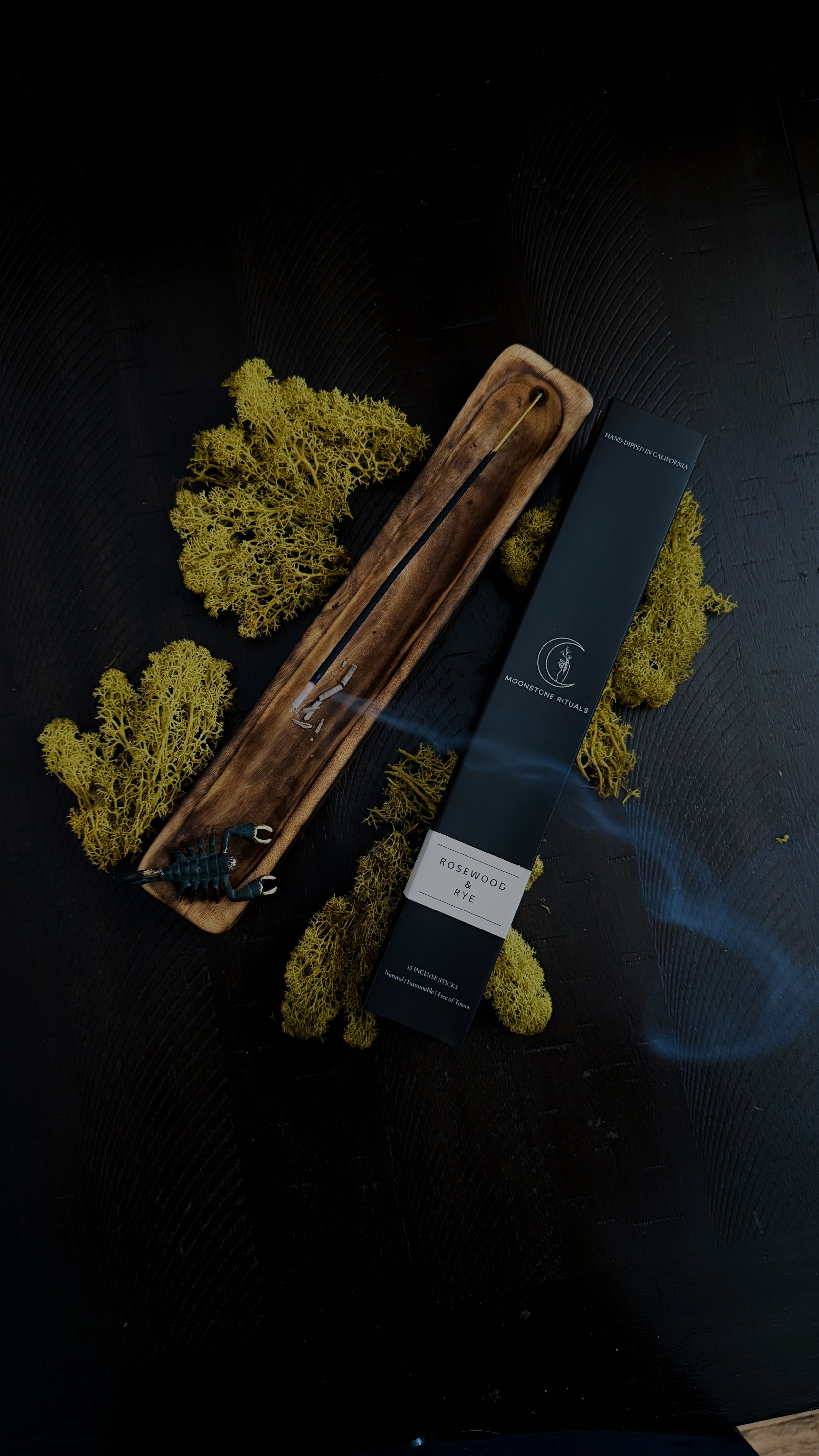 Rosewood and Rye Incense Sticks