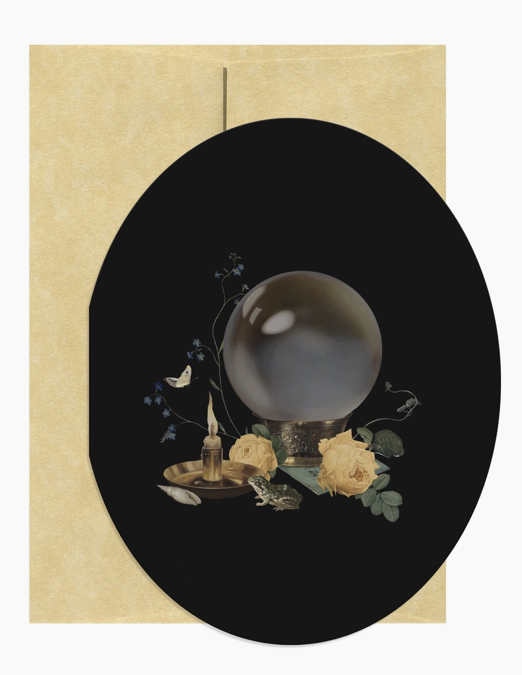 Crystal Ball greeting card