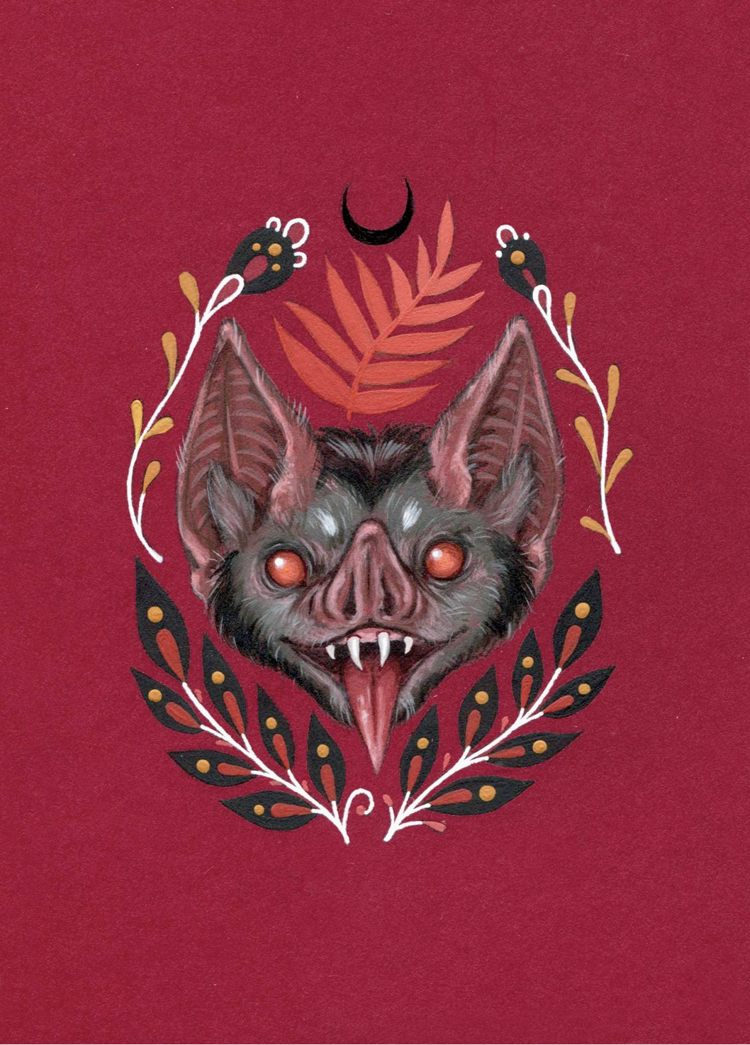 Vlad Bat Print