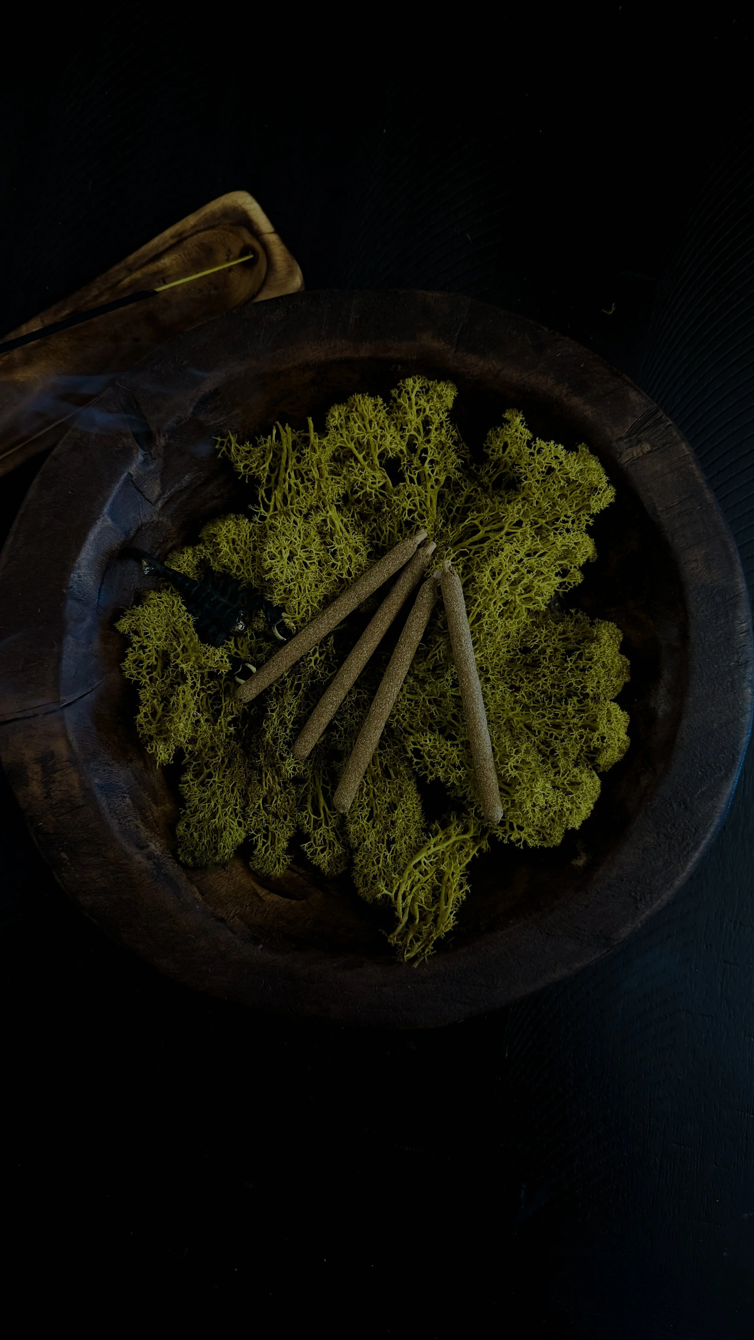 Cedar & Palo Santo Hand-Rolled Incense Stick