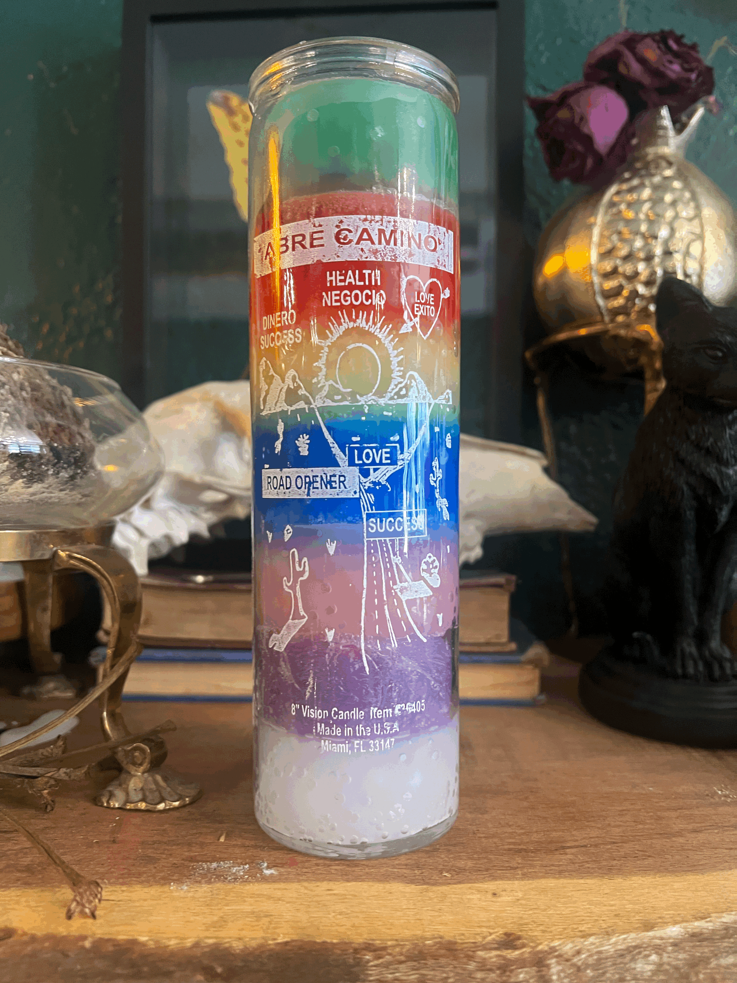 Road Opener 7 Day Candle 7 Color