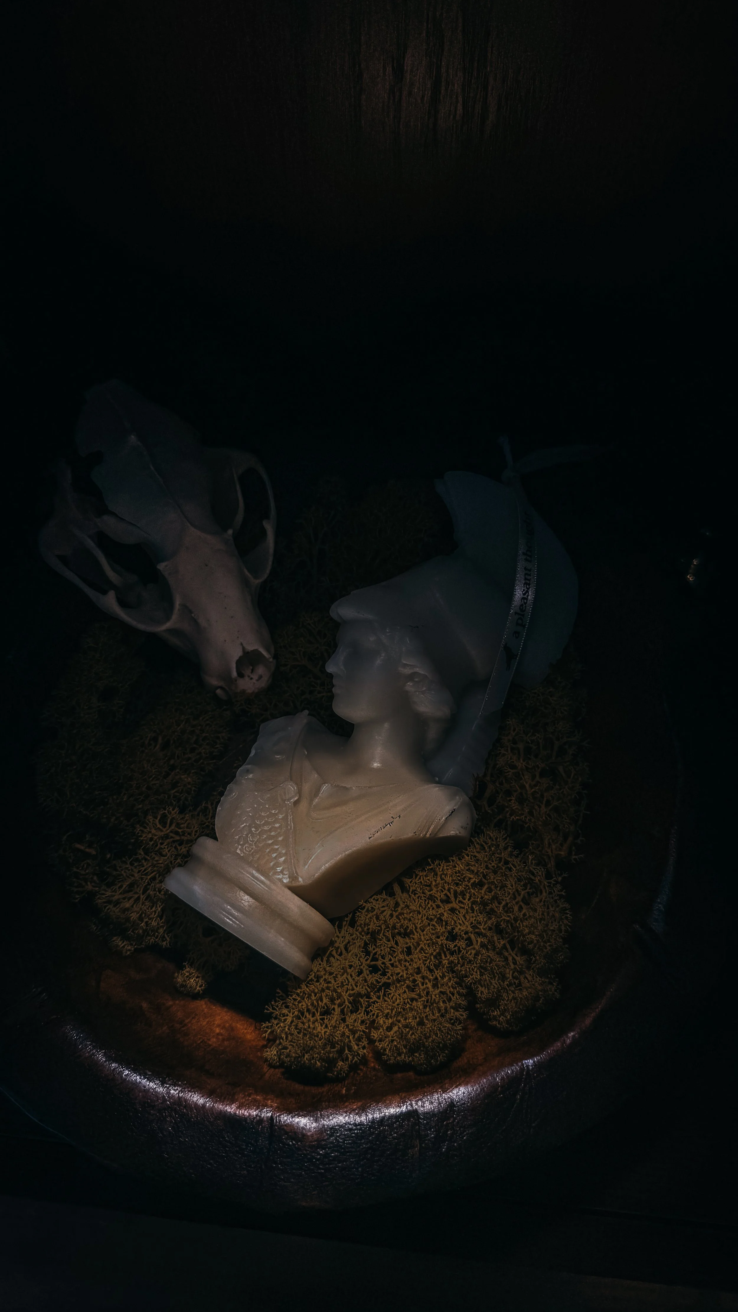 Athena Figure Candle