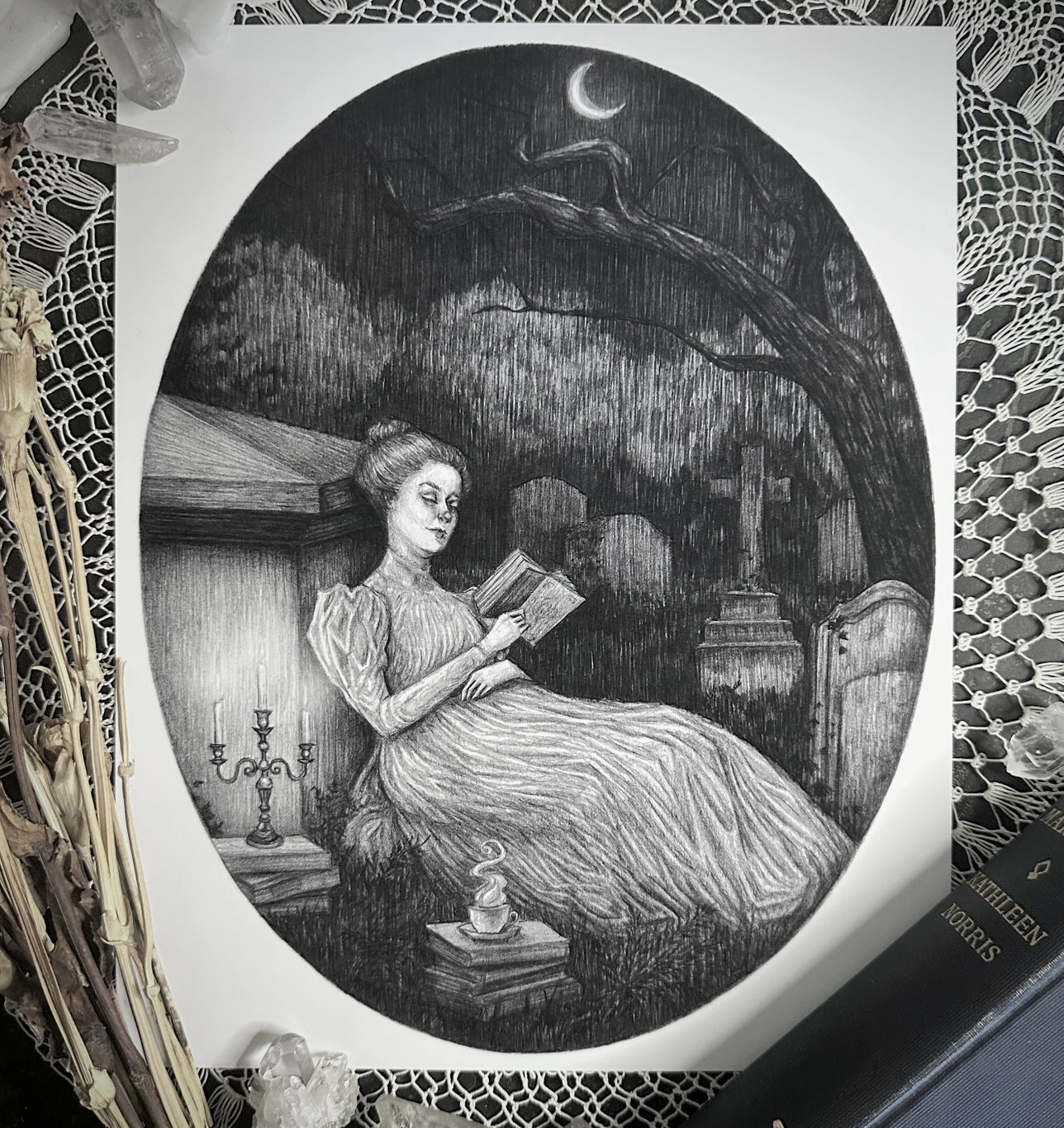 The Cemetery 8x10 Caitlin McCarthy