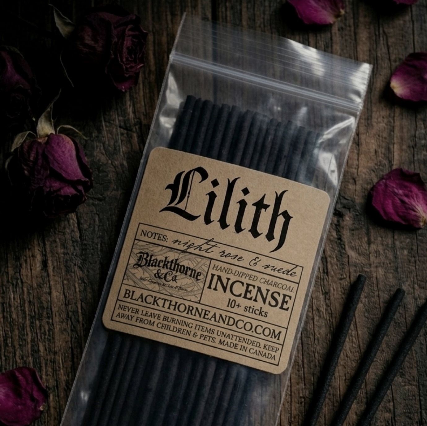Lilith Stick Incense by Blackthorn Co.