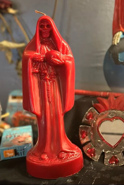 Santa Muerte Figure Candle, Large 3.jpg
