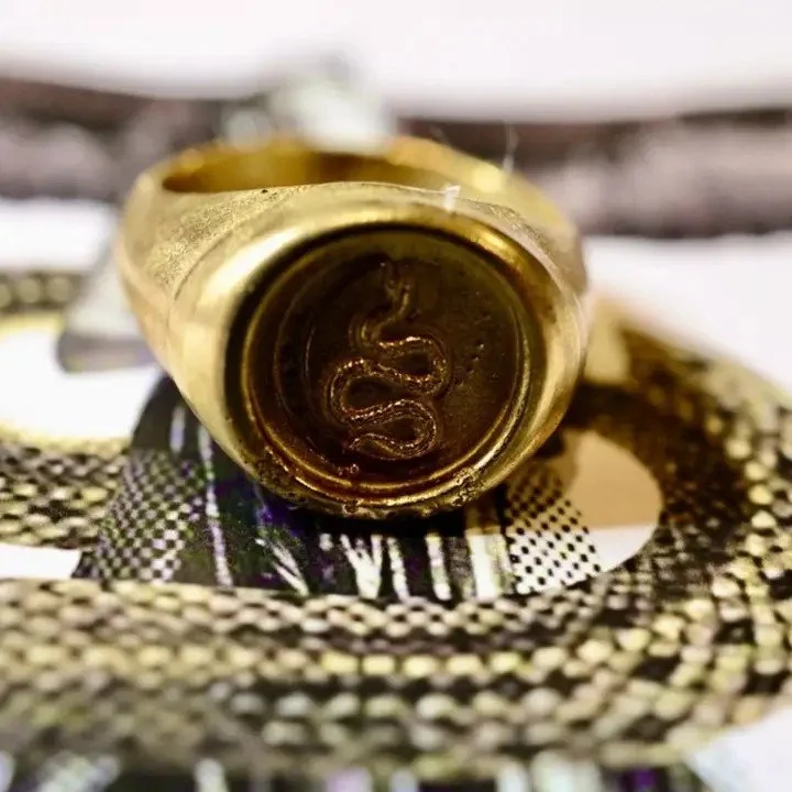 Nocturne - Serpent Signet Ring