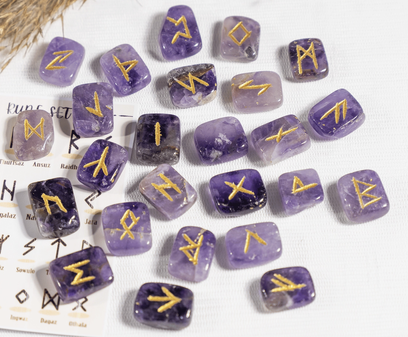 Amethyst Rune Set