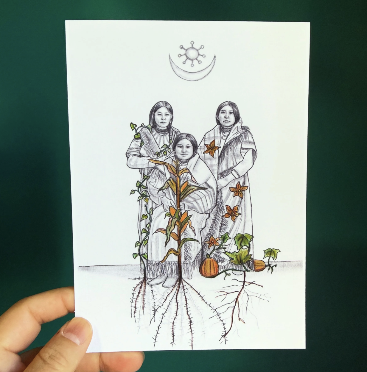 The Three Sister Print