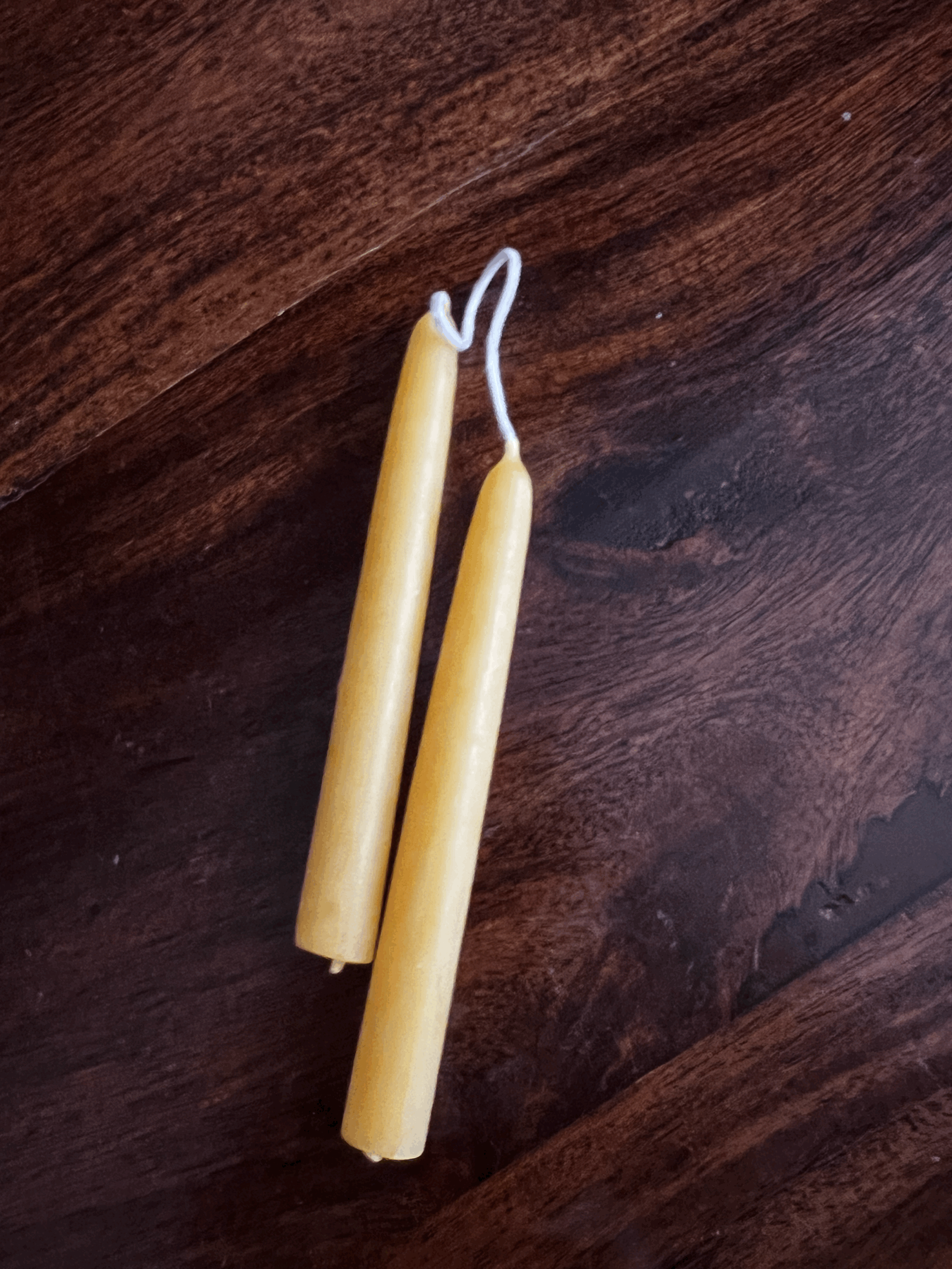 Beeswax Chime Candle