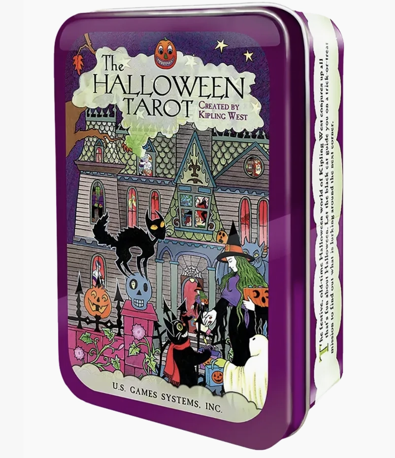 Halloween Tarot Tin