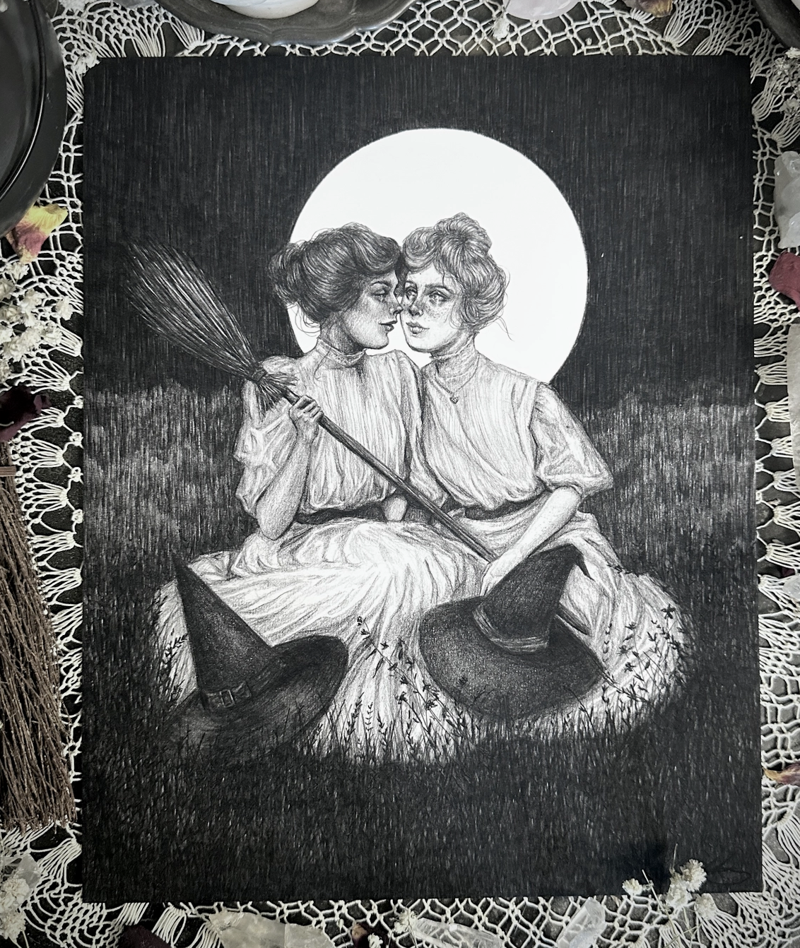 The Lovers Art Print 8x10