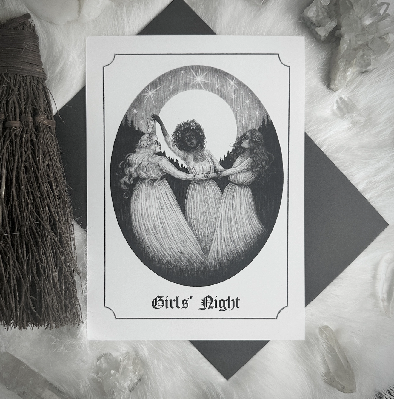 'Girls Night' Greeting Card
