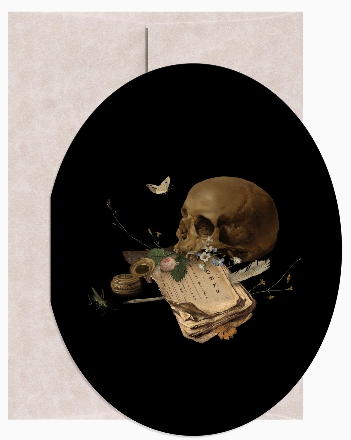 Hamlet Greeting Card