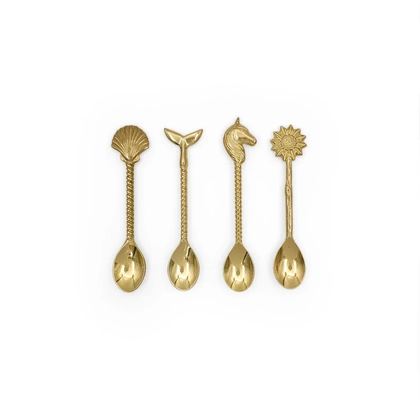 Decorative Spoons in Gold