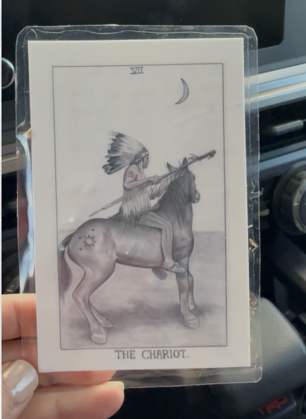 The Chariot Prayer Card