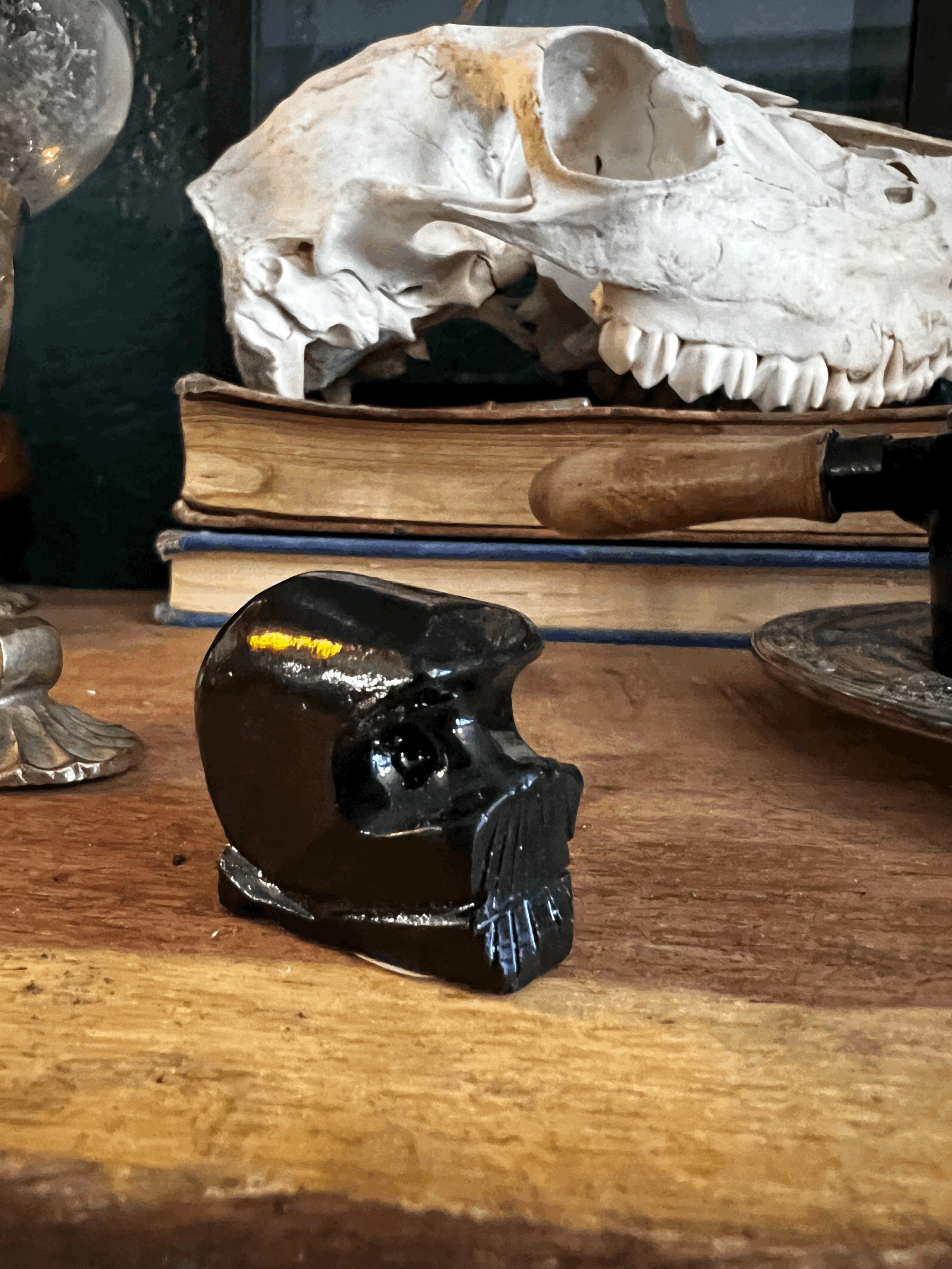 Small Skull - onyx