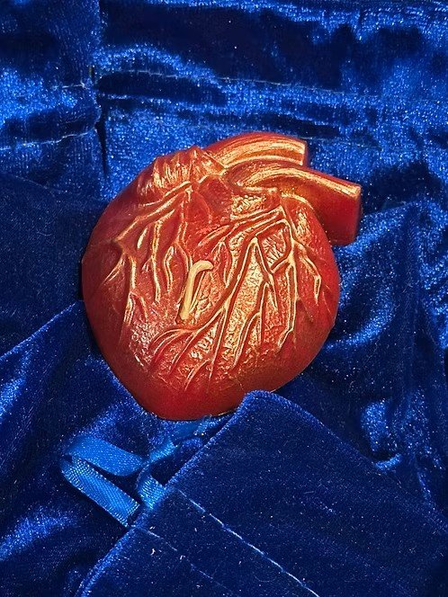 Anatomical Heart Figure Candle