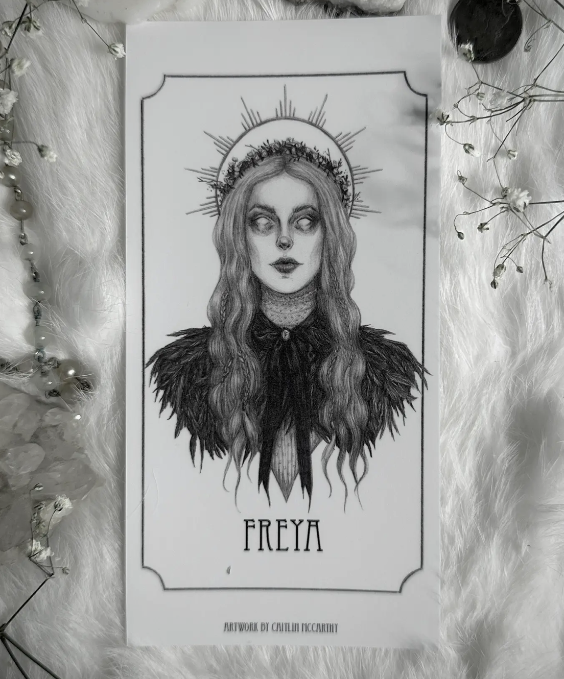 Freya Altar Candle Stickers