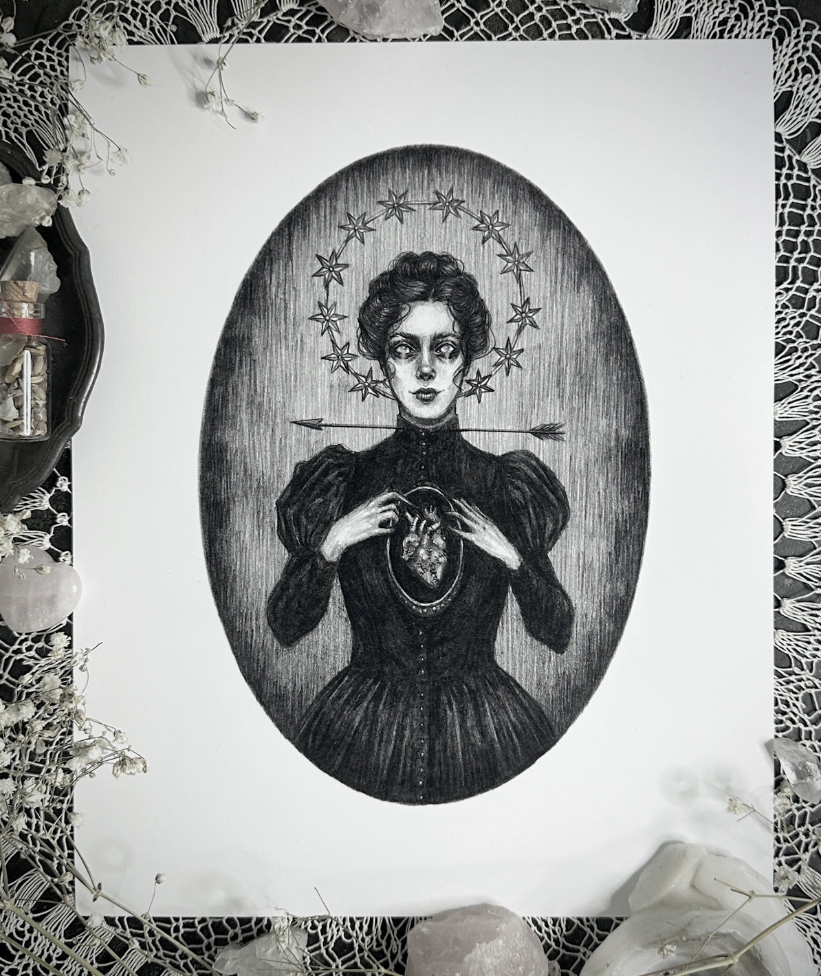 The Martyr Art Print 5x7