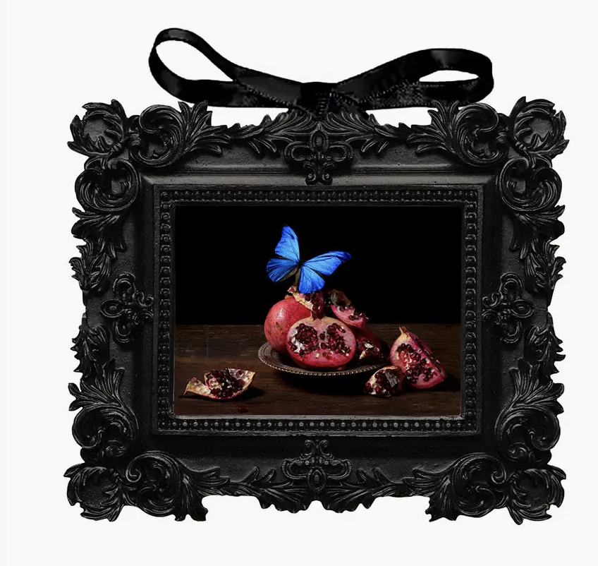 Visitare Mini Framed Ornament