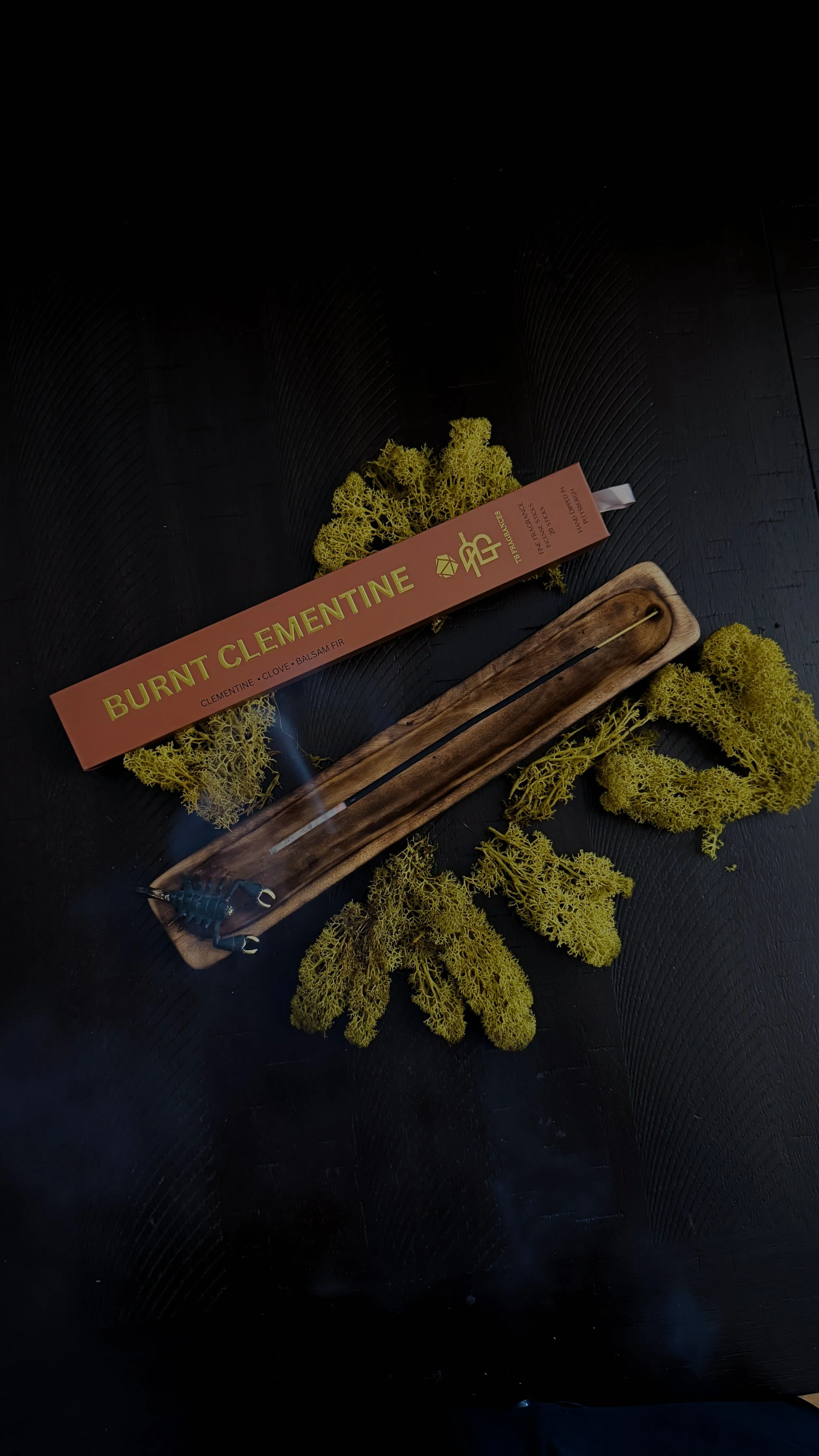 Spiced Citrus Incense – Burnt Clementine