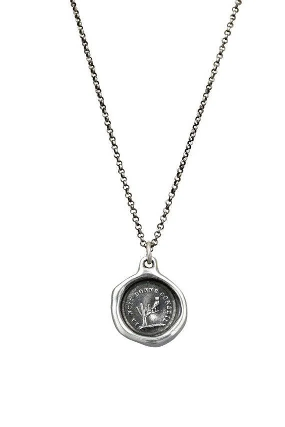 Owl - the Night Is Full of Wisdom Necklace