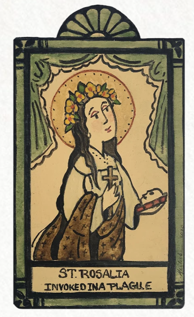 St. Rosalia Pocket Saint