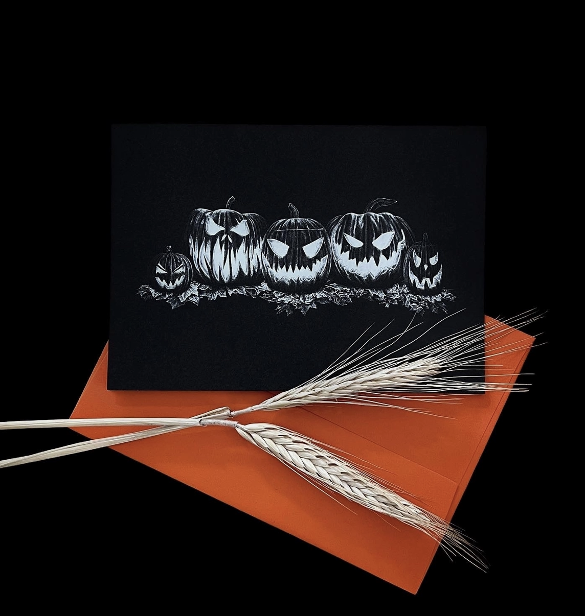 Jack O' Lanterns Greeting Card
