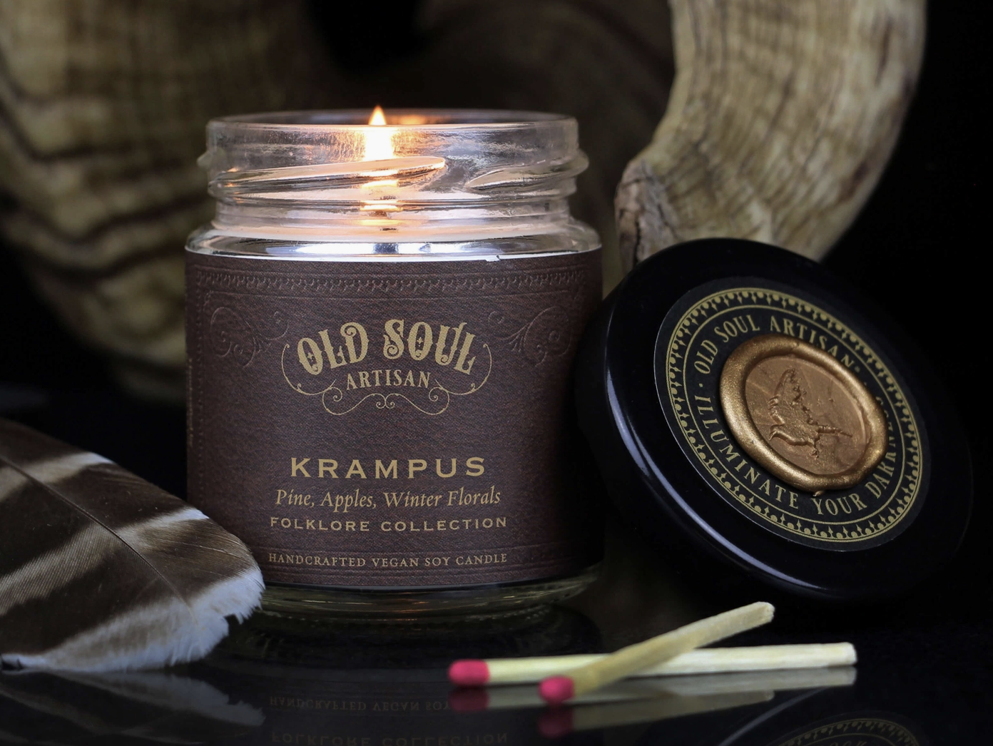 Krampus Scented Candle