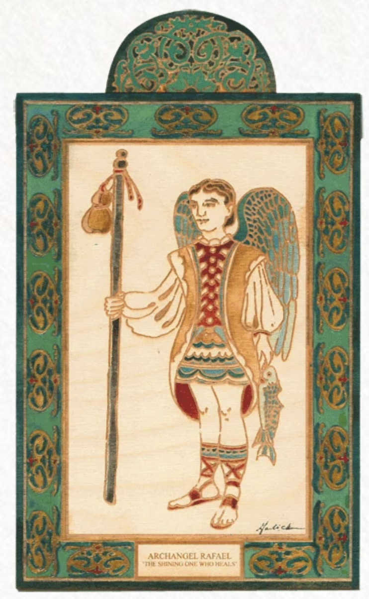 Archangel Rafael Pocket Saint