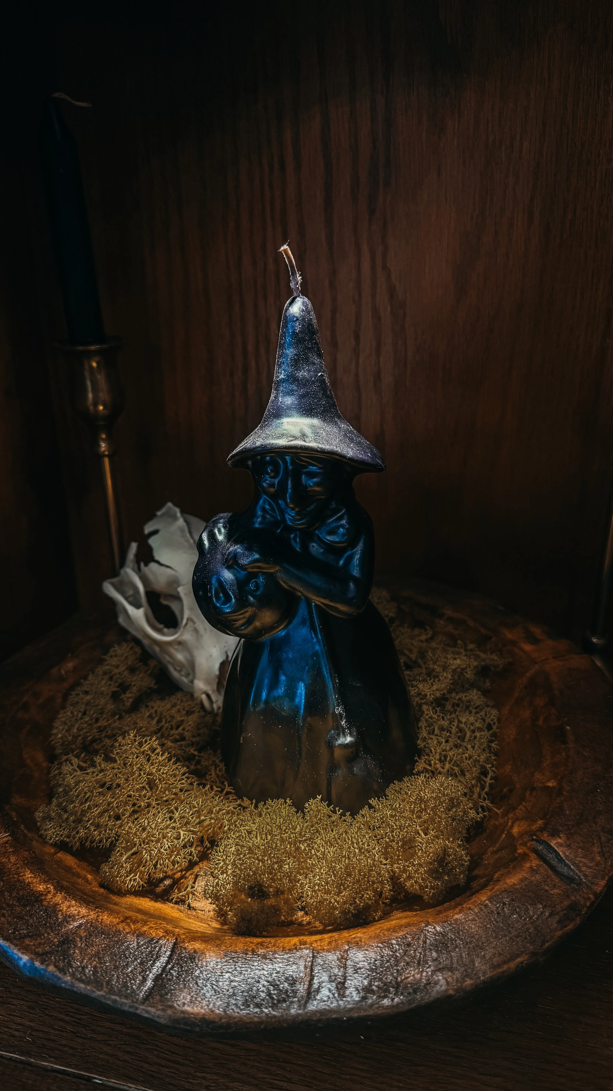 Witch Figure Candle