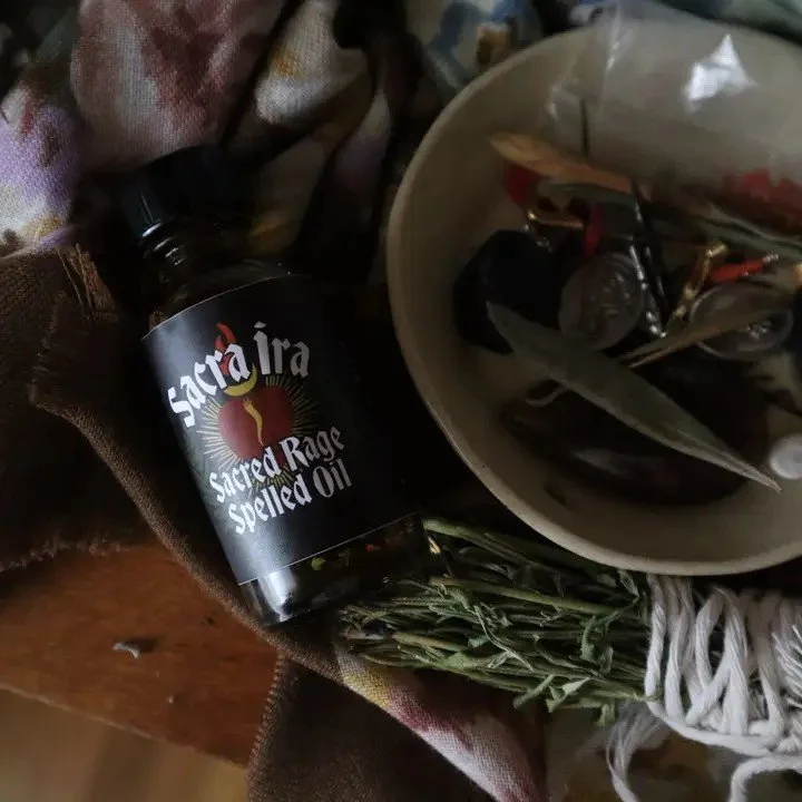Sacra Ira - Sacred Rage Spelled Oil by Chaotic Witch Aunt